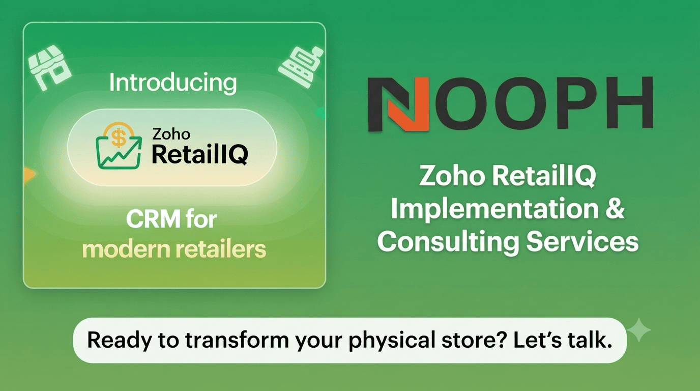 Unlocking Growth for Indian Retailers with Zoho RetailIQ